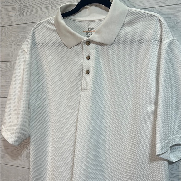 Beverly Hills Polo Club Mens White Polo Shirt XXL - Picture 3 of 6